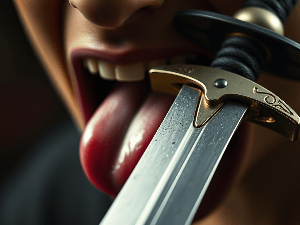 To the Sword of my Tongue, an&nbsp;apostrophe